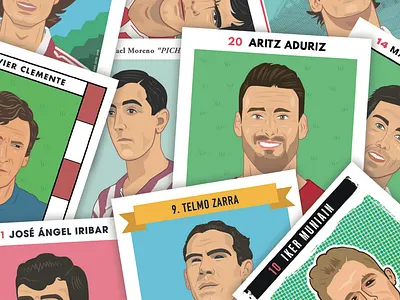 ATHLETICPEDIA artwork athleticbilbao football ilustration soccer