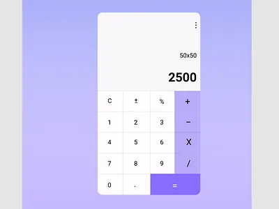 UI Design Challenge - Calculator App