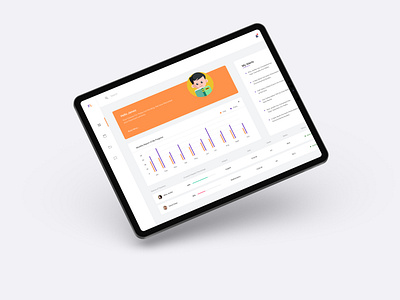 Future Learning Dashboard activity clean color courses creative daily ui dashboad dashboard design design design thinking dribbblers e learning education learning minimal product design typography uiux user interface web