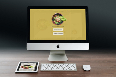 Restaurant The Artist - Product added adobe photoshop adobe xd art design minimal ui ux web web design website