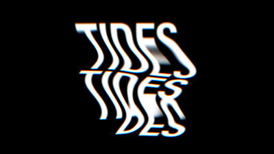 Distorted Text digitalagency distorted text tides type typography