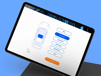 Car Service Selection Form Dashboard animation app automotive booking car service car service booking car vector figma interaction interaction design interface minimal radio buttons selector sketch ui uiux ux web design