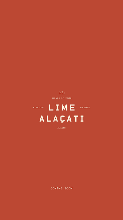 Lime Alaçatı Logo brand identity branding cafe shop logo identity lime alaçati logo design logos logotype london modern monotype restaurant logo typography