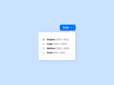 Drop Down blue dailyuichallenge drop down menu flat ui ux vector web webdesign