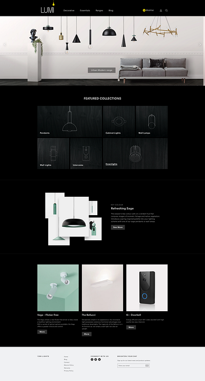 Lumi Lighting shopify shopify theme