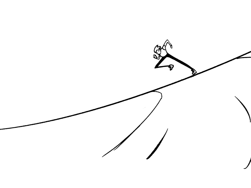 Blader boi 2d 2d animation animation animation 2d camera clip studio paint dynamic frame by frame freeride hand drawn jump movement roller skate sakuga skate skater skating