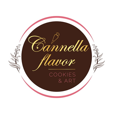 Cannella flavor | Bakery logo bakery bakery logo bakerylogo cinnamon cookies logo design logodesign sweets