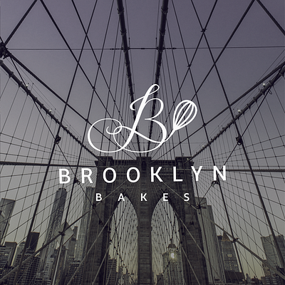 BROOKLYN BAKER Logo. Copyright © bkkbrooklyn.com brand identity branding branding design design event branding logo minimal typography