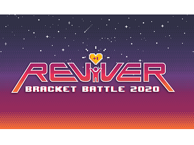 2020 Bracket Battle bracket pixel art video game