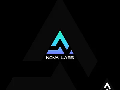 Nova Labs Logo agency branding design identity illustration logo logodesign logoprocess mark minimal premium process vector