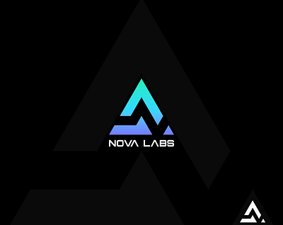 Nova Labs Logo agency branding design identity illustration logo logodesign logoprocess mark minimal premium process vector