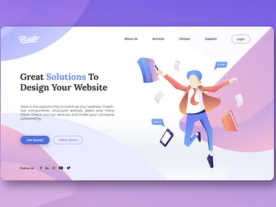 Web Design design graphic design illustration ui user interface ux web ui website website ui wireframe