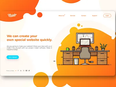 Colorful Web Design design graphic design illustration styleframe ui user interface ux web ui website wireframe