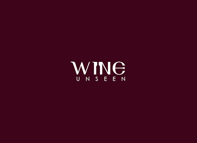 Wine Unseen Logo alcohol logo beautiful logo best wine logo brandcubes burgundy burgundy logo classic logo elegant logo ishan shetty minimal logo minimal wine logo modern logo modern logo design mumbai logo designer negative space negative space logo unseen logo upmarket logo wine logo wine negative space logo