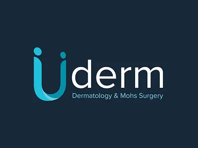 Uderm Dermatology dermatology face logodesign people surgery theletteru