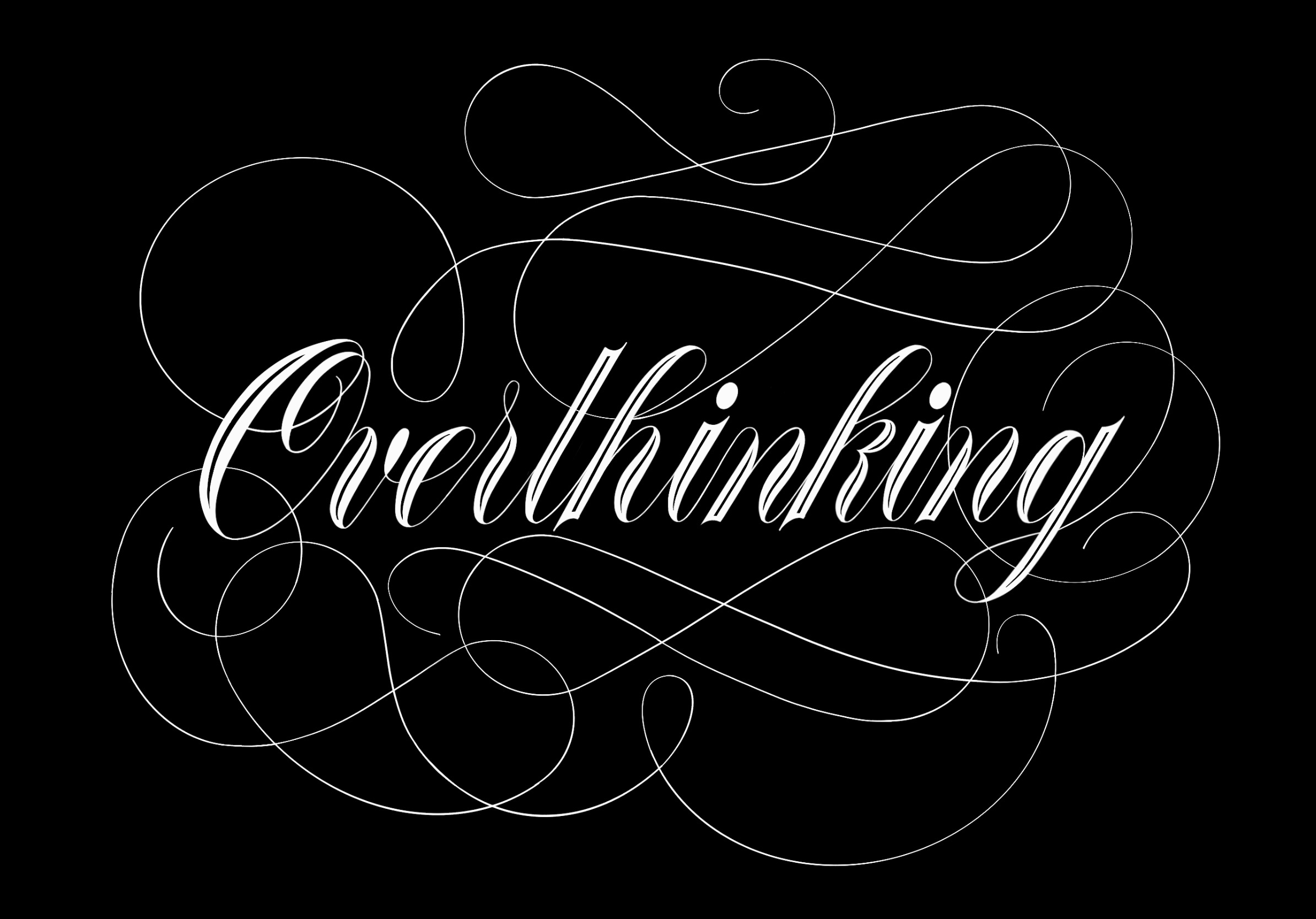 Example of My work with Spencerian letters.