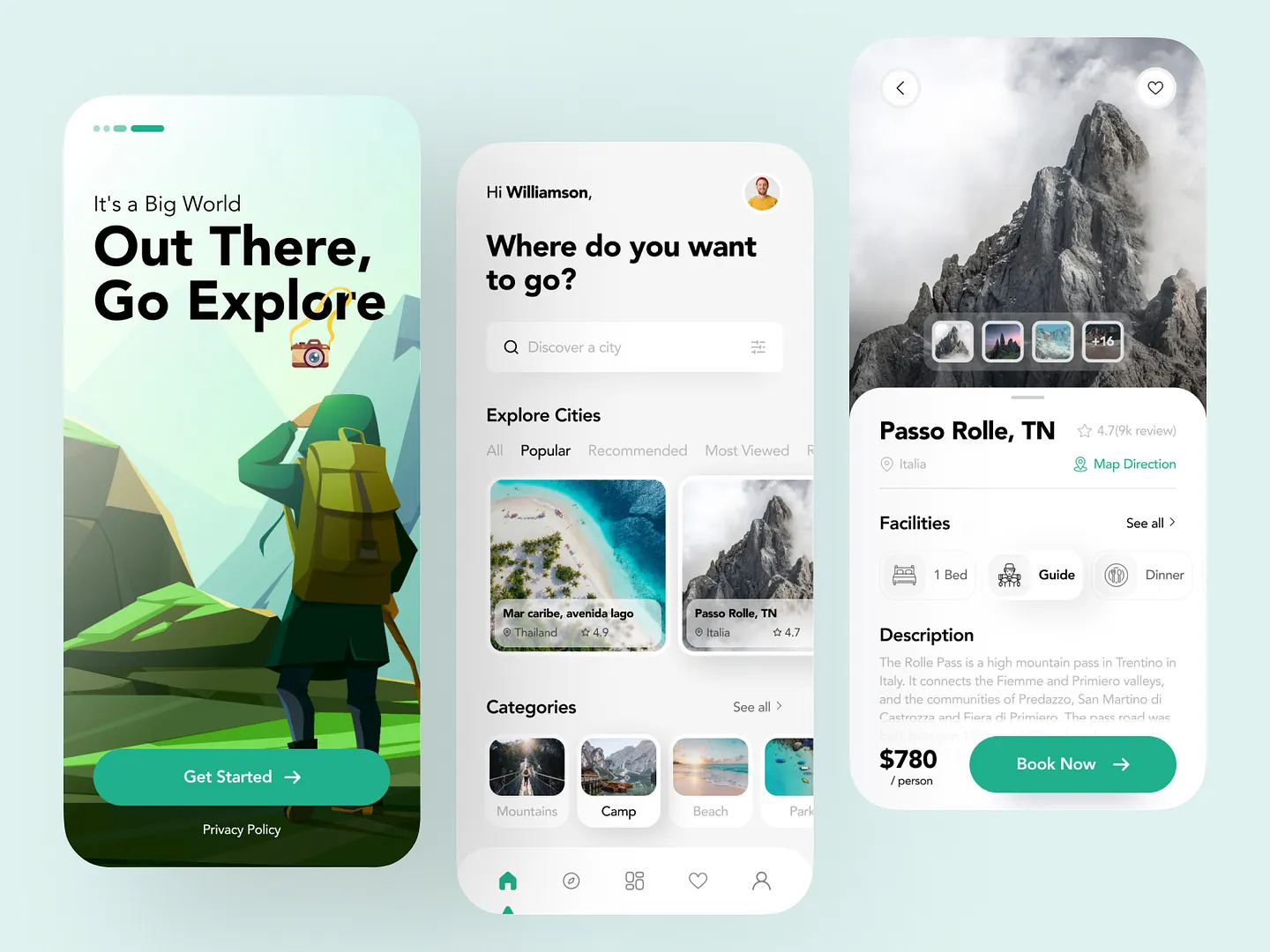 Innovative Travel Booking Website Design for Seamless Exploration