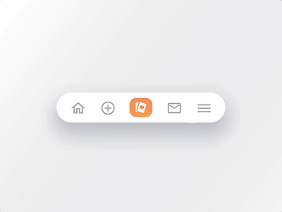 Poker Bottom Nav Animation animation app mobile mobile app design mobile design mobileui poker poker online pokeronline ui