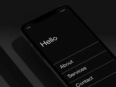 LDD Website — Mobile concept development interaction layout minimal mobile motion pixel ui web design