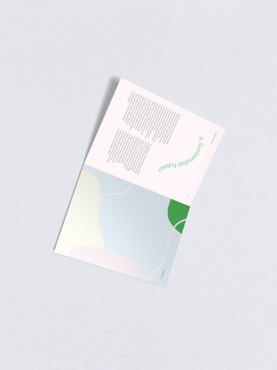 Sustainability Booklet cover design education flatdesign illustration lettering marketing minimal photoshop web website
