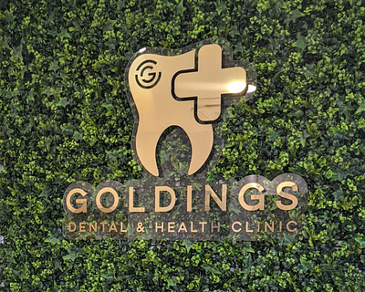 Goldings Dental & Health Clinic adobe illustrator brand branding creative custom design freelance graphic graphic design identity illustration logo logo design photoshop