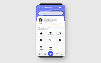 medical app android app app application card design card ui design app medical ui ux