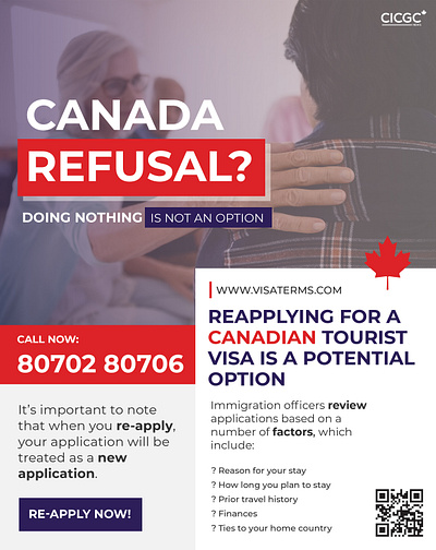 Canada Refusal Banner advertisement banners branding design graphics illustration logo vector