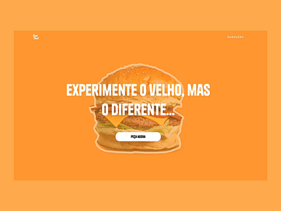 Sam Food burguer design food product design ui uidesign ux uxdesign web web design webflow website