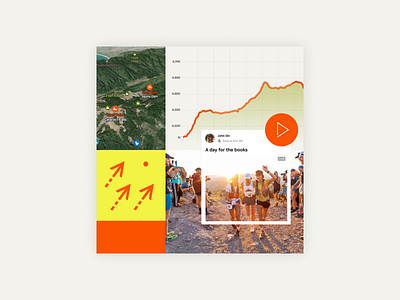 What's New Roundup for Strava app application art direction branding cycling design fitness fitness app graphic design running