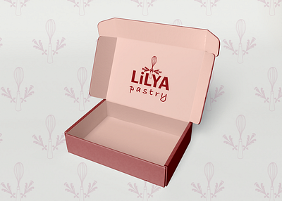 LiLYA Pastry ad branding design graphic design illustration logo typography ui vector
