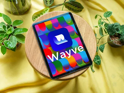 Wayve beach brand branding color design grid icon identity ios ipad iphone layout logo swiss typography ui ux vector wave