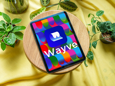 Wayve beach brand branding color design grid icon identity ios ipad iphone layout logo swiss typography ui ux vector wave