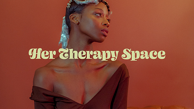 Her Therapy Space brand designer brand identity brand strategy branding business branding color design graphic design graphic designer logo logo design therapist
