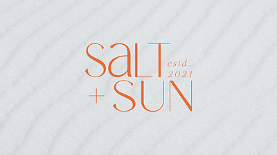 Salt + Sun brand designer brand identity brand strategist brand strategy branding business branding color design graphic design graphic designer logo logo design travel