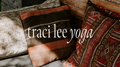 Traci Lee Yoga brand designer brand identity brand strategist brand strategy branding color design graphic design graphic designer logo logo design type typography yoga yoga branding