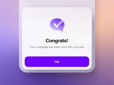 3D or illustration ? 🔮 3d 3d modeling fluent glassmorphism gradient mobile mobile interface neumorph skeuomorph ui ui trend uiux valentin salmon