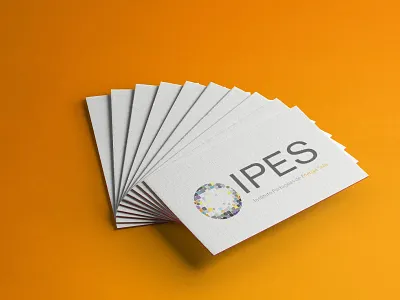 IPES - logo brand identity branding businesscard design energy logo print sun