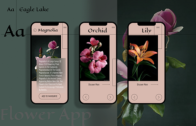 Florence app app darkgreen design figma flat flower green mobile mobile app ui