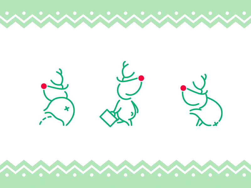 iconAnimation - Xmas Reindog after effects animation character christmas dog icon iconanimation icons illustration loading lottiefiles motion reindeer reindog svg animation vector