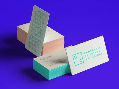 D.C - logo artwork brand identity branding businesscard colors dance design print