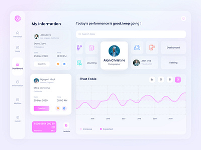 Best First Task Management Dashboard blog design colorful dashboard design dribbble invitation typography ui ux web web design 视觉艺术
