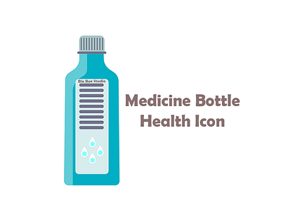 blue medicine Bottle Health Icon health health icon icon medicine bottle medicine bottle icon