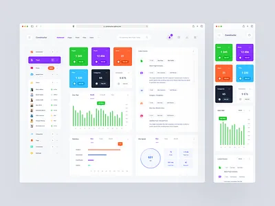 CMS Responsive Update cms dashboard dashobard download figma product sketch ui ui kit ux web