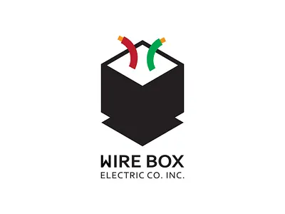 wire box logo animation app flat gif icon illustration logo motion typography ui