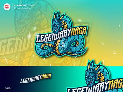 Naga Mascot Logo adobe illustrator badge cartoon cartoon character character esport esport mascot esport mascot logo esport team esportlogo game online gamer logo mascot mascot design twitch twitch logo twitch sub badges vector youtube