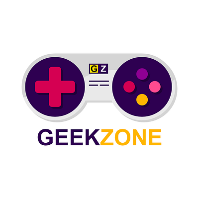 GeekZone affinity designer affinitydesigner branding design design art designer designer logo gaming geek geeks logo nintendo vector zone
