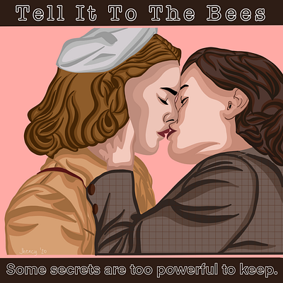Tell It to The Bees Fan Art design digital art digital artist fun drawing illustration procreate tell it to the bees