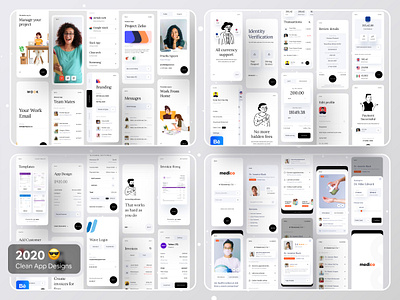 2020 Clean App Design 2020 design 2020 trend 2020 trend design android app app design app design icon ui web ios guide app designer apple application clean design clean ui dribbble 2020 dribbble best shot ios app design minimal app minimal app design ofspace ofspace agency surja sen das raj white app