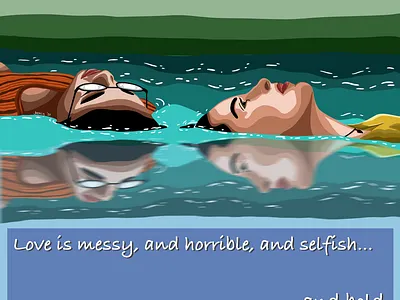 Love Is.... design digital art digital artist fun drawing illustration procreate