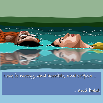 Love Is.... design digital art digital artist fun drawing illustration procreate